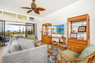 KBM Resorts FREE CAR Kapalua Ridge Villas Ocean view Recently remodeled Ground Floor 1-Bedroom Den Condo KRV-514 - 4