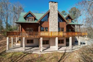 Firepit Smores by Starlight Jetted Bath Soaks Cookouts with the Whole Family - Cowboy Lodge - Mineral Bluff - 8