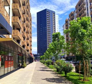 Modern Big Studio with River view, M2 Saburtalo - Tiflis - 7