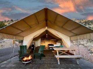 Glamping Tent #6 with AC Heat AC and Private Bath - 5