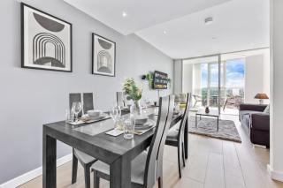 Sky Scraper London Luxury 1BR Roof Terrace and Gym - Londra - 7