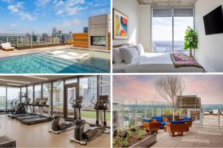 2 Condos w DT Austin Views High Rise w Rooftop Pool Gym Luxe Amenities - Austin - 0