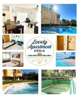 LOVELY APARTMENT DENIA, piscina, jacuzzi, pádel, parking - Denia - 0
