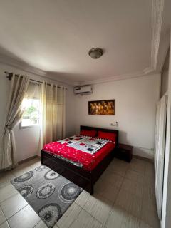 Appartement Jardin Dachille - Résidence Shalom Bonamoussadi avec Wifi, Clim, Parking, Gardien 24h - Douala - 5