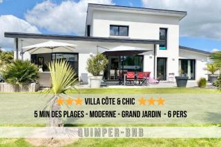 VILLA CÔTE & CHIC - Plages à 5 min - Concarneau - 0