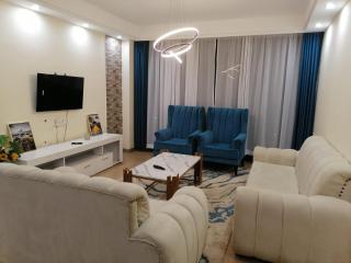lovely two bedroom apartment with heated swimming pool fully equipped gym ample parking space and a relaxing rooftop with breathtaking views - Nairobi - 0