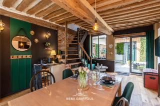 Le Spa de Lou Hot Tub Sauna & Private Patio 2 Guests - Honfleur - 5