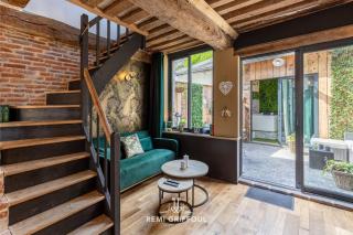 Le Spa de Lou Hot Tub Sauna & Private Patio 2 Guests - Honfleur - 3