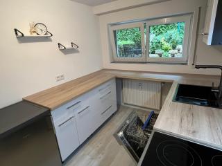FeWo meisteroffice im Sackgässle, ebenerdige ELW 50qm, Terrasse, vollwertige Küche, Nähe Ulm - 2