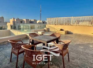 luxury chalet with stylish furnishing in hacienda bay exh25 - El Alamein - 4