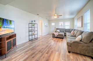 2-Unit Home in Golf Cart Zone w Patio Balcony Salty Sunshine: Multi-Family Retreat - 2