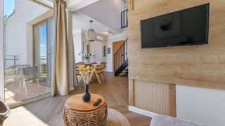 Apartamenty Sun & Snow Enklawa Krynica Morska - basen zewnętrzny sezonowy, sala zabaw, obok lasu - Krynica Morska - 7