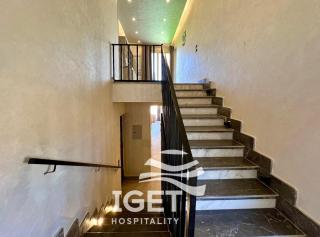 upper chalet with roof in hacienda bay جنيور شاليه فى هاسيندا باى بروف exh5 - El Alamein - 7