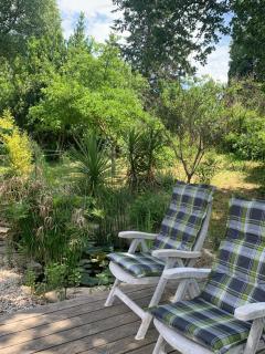 Jolie maison en bois avec piscine - 2