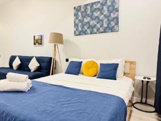 417I1 Gray and Yellow apartment Sholpan city - 8