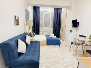 417I1 Gray and Yellow apartment Sholpan city - 6