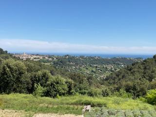 Luxueuse villa avec vue village et mer sur saint Paul de Vence - Saint-Paul-de-Vence - 1