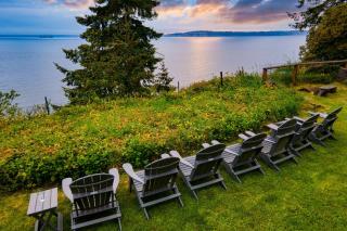 Maxwelton Aerie Bluffside Retreat w Sweeping Puget Sound Views Firepit - Clinton - 9