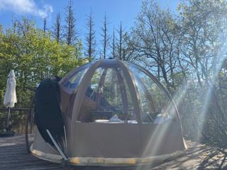 Wigwam et Dôdome sous les étoiles - Champfromier - 0