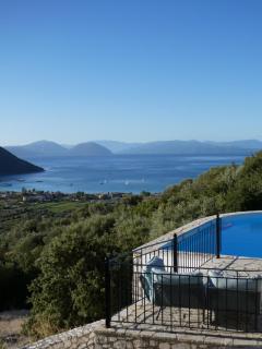 Villa Petros, Vassiliki, Lefkada - 3 bedrooms, pool, stunning views - Póndi - 5