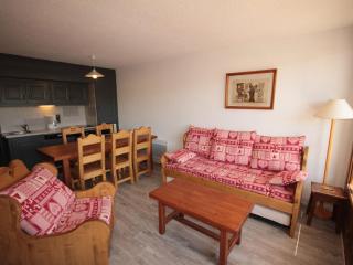 Les Saisies: Grand 2 pièces cabine, 6 pers, cheminée, balcon sud, wifi - FR-1-293-248 - Hauteluce - 3