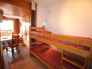 Studio cabine avec balcon plein sud, 5 couchages, animaux tolérés, casier à skis - FR-1-293-129 - Les Saisies - 5