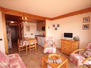 Studio Cabine avec Balcon Sud, 4 Couchages, Equipé, Vue Pistes - FR-1-293-178 - Les Saisies - 0
