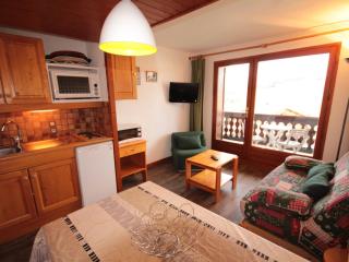 Studio cabine Les Saisies, 4 pers, balcon sud, TV, proche pistes - FR-1-293-332 - Hauteluce - 0