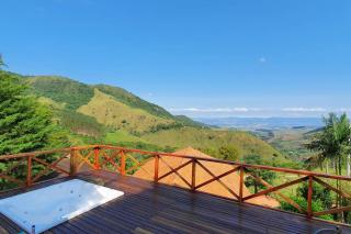 Chalé com Jacuzzi e deck com vista - Guaratinguetá - 0