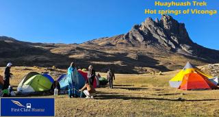 HUAYHUASH TREK HOTSPRINGS start and finish in hotsprings 10 days one night purchase valued in 10 days trekking - Huaraz - 4