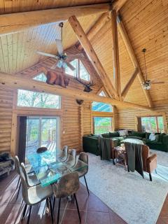 Large Off-Grid Luxury Cabin- creek land & views - McCammon - 7