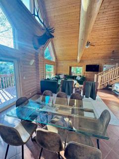 Large Off-Grid Luxury Cabin- creek land & views - McCammon - 8