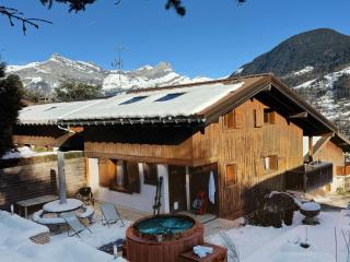 Chalet des Grémiloups, Jacuzzi and Mont-Blanc view - Saint-Gervais-les-Bains - 0
