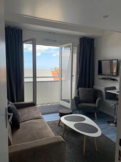 Blue, studio avec vue mer et matelas en mezzanine - Courseulles-sur-Mer - 1