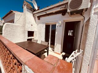 Empuriabrava, T2, terrasse, barbecue - Empuriabrava - 1