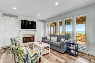 New Listing! Stunning Oceanfront 4-bedroom 3 bath house nestled on the quiet end of the island. - Fernandina Beach - 0