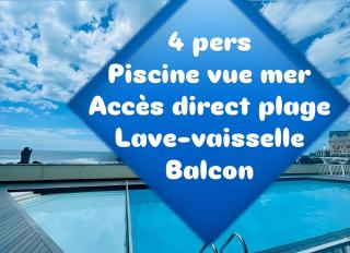 Studio avec piscine face à la mer - Biarritz - 0