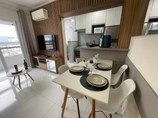 Apartamento Praia Grande Renove as Energias Caiçara Beach - Praia Grande - 8