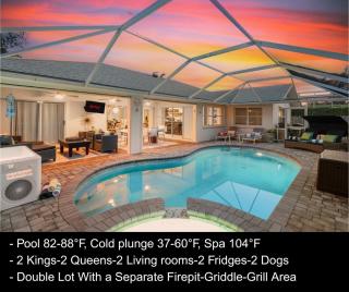 Seaclusion - Luxury, Heated Pool Spa, Near Beach, 2 Dogs - Naples - 9