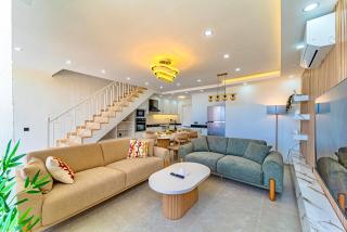 Kalkan Merkezde Modern, Havuzlu Dublex Apart - 6