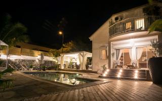 Le Grand Badamier Blanc grande villa familiale 5 étoiles piscine chauffée 16 personnes - Saint-Paul - 9