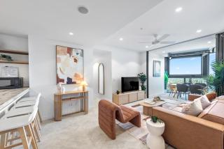 Queens Wharf - Luxe 3BR with Stunning View & Parking - Brisbane - 9