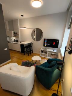 Quiet Loft studio apartment with AC Top location NEW - Rīga - 2