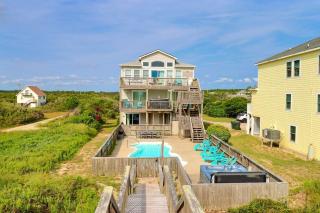 7030 Explorers Beacon Oceanfront PoolHot Tub - Nags Head - 0