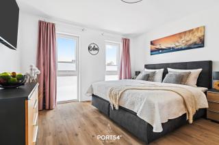 Strandwohnung mit Meerblick über Felder, fußläufig zum Strand, 3 Schlafzimmer, Infrarotsauna - Olpenitzdorf - 7