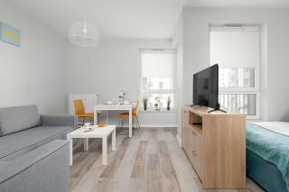 Cozy Studio Kościelna 17 in Poznań with Balcony - Poznań - 6