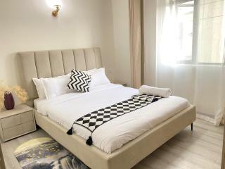 executive vibrant view three bedroom apartment mordern equipped gym free parking space , children play area and comforting rooftop with city views in kilimani - Nairobi - 6