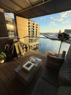 Spacious apartment with sea-view and sunset - Oslo - 5