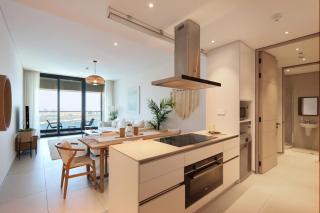 Livbnb - Boho 3B with Maid, High-Floor Sea and AinView in Address Beach Resort - Dubái - 1