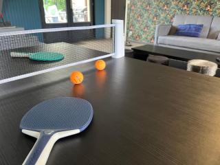 PAUSE NATURE SORBAIS Gite de groupe avec Piscine, Spas, Sauna avec 8 chambres et 8 salles de bain, grande cuisine et grande salle de vie - 1